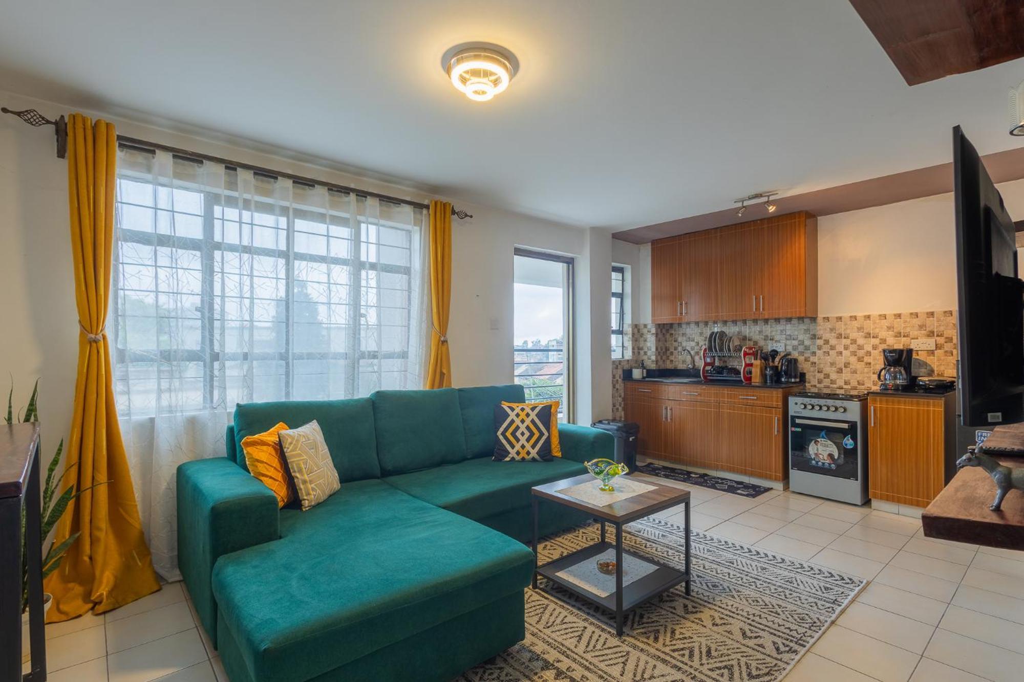 Furnished 1 Bedroom Apartment In Nairobi. 15 Mins To Cbd. Free Wi-Fi & Parking エクステリア 写真