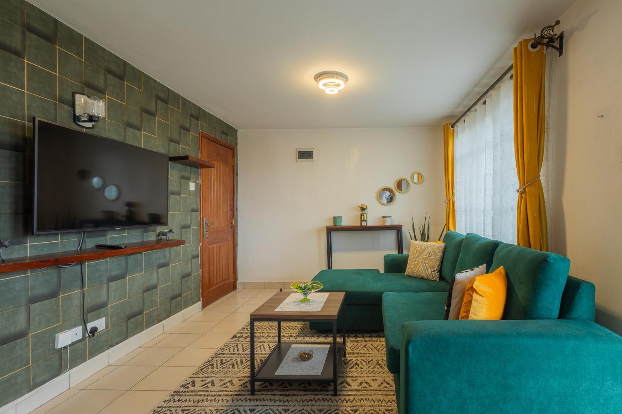 Furnished 1 Bedroom Apartment In Nairobi. 15 Mins To Cbd. Free Wi-Fi & Parking エクステリア 写真